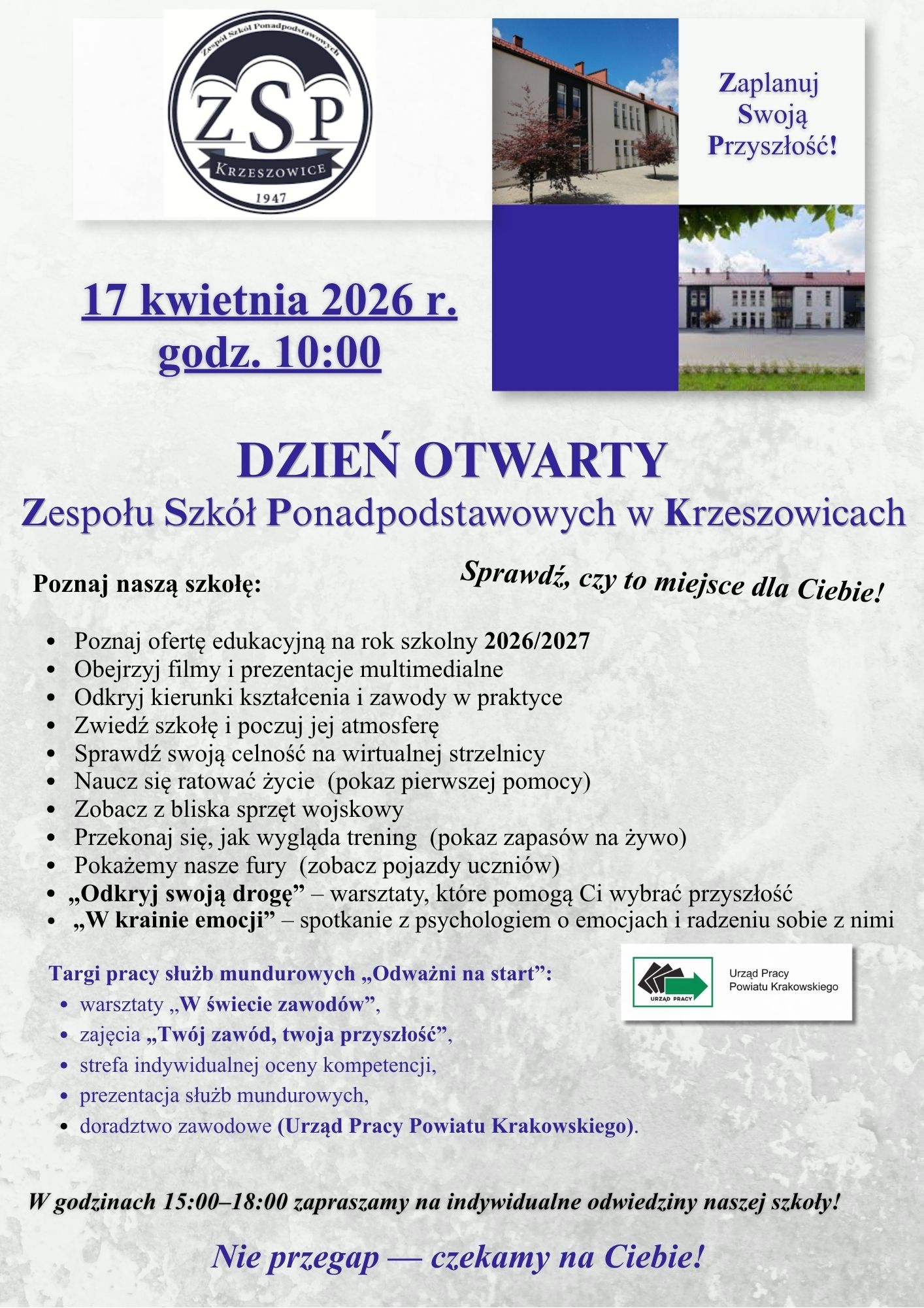 Plakat dni otwarte 2026 2